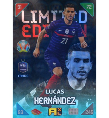UEFA EURO 2020 KICK OFF 2021 Limited Edition Lucas Hernandez (France)